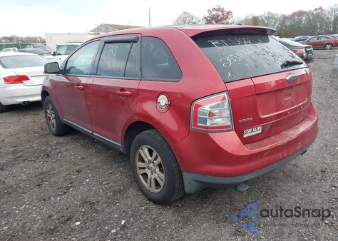 2007 Ford Edge Sel из США, поврежденный, VIN 2FMDK48C97BB02483